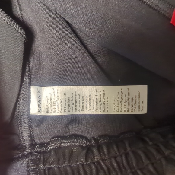 NWT Spanx faux leather joggers - Picture 9 of 12